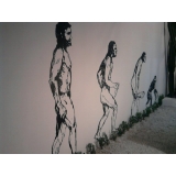 impressão digital papel de parede Jardim Bonfiglioli